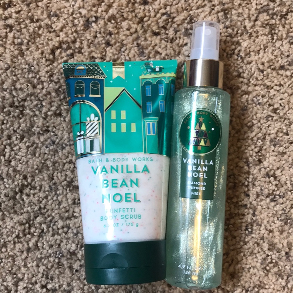 Vanilla Bean Noel scrub and mist